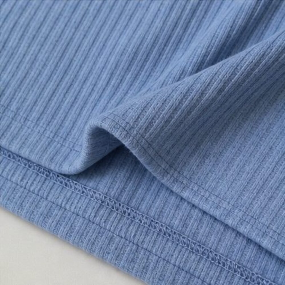 Blue Ruffle Blouse - Picture 6 of 6